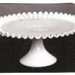 #MGF65-21 FENTON SILVER CREST PETTICOAT FOOTED CAKE PLATESALE $99.95+ S&H 
