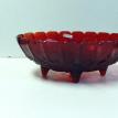 #RR5-3 RUBY RED LARGE OVAL FTD. FRUIT BOWL $49.95 + S&H & INS.